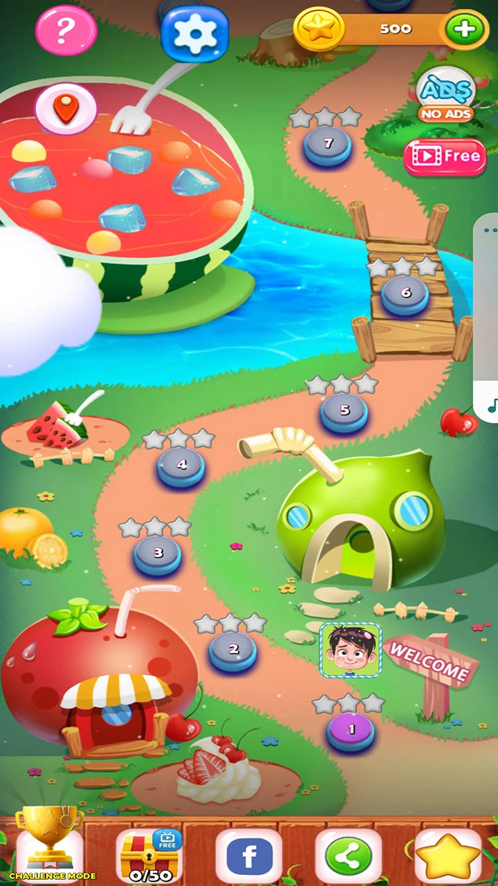 Fruit Puzzle - Link Blast screenshot