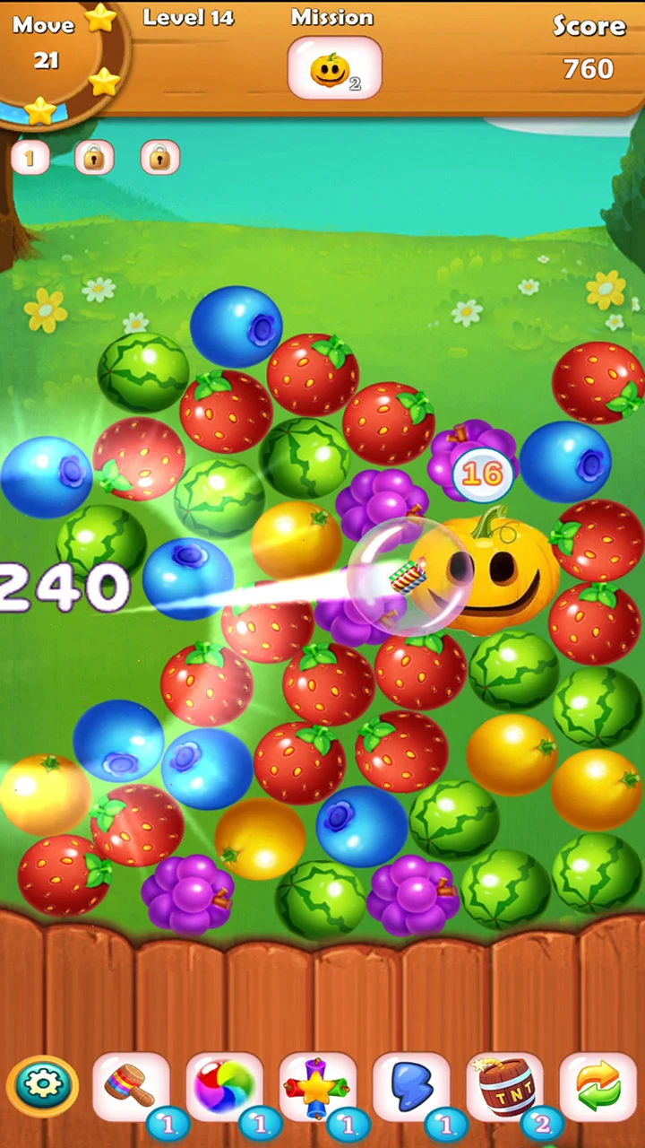 Fruit Puzzle - Link Blast screenshot