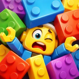 Ícone de Color Block: Puzzle 3D